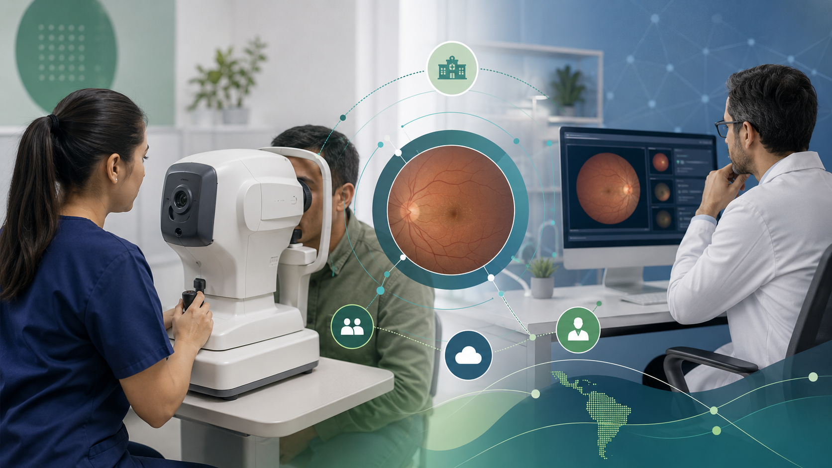 Retinógrafo no midriático: qué permite hacer y cómo puede transformar el control de la diabetes