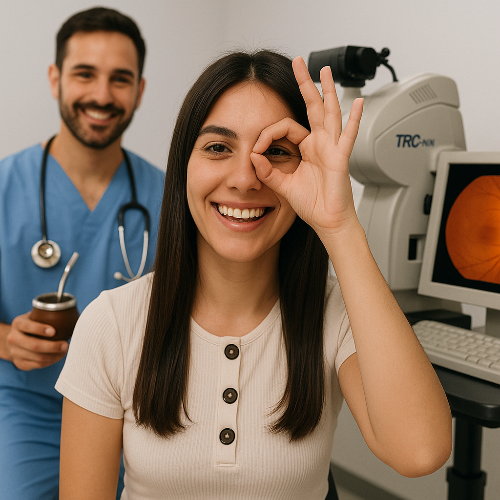 Interfaz de Retinar para análisis de fondo de ojo