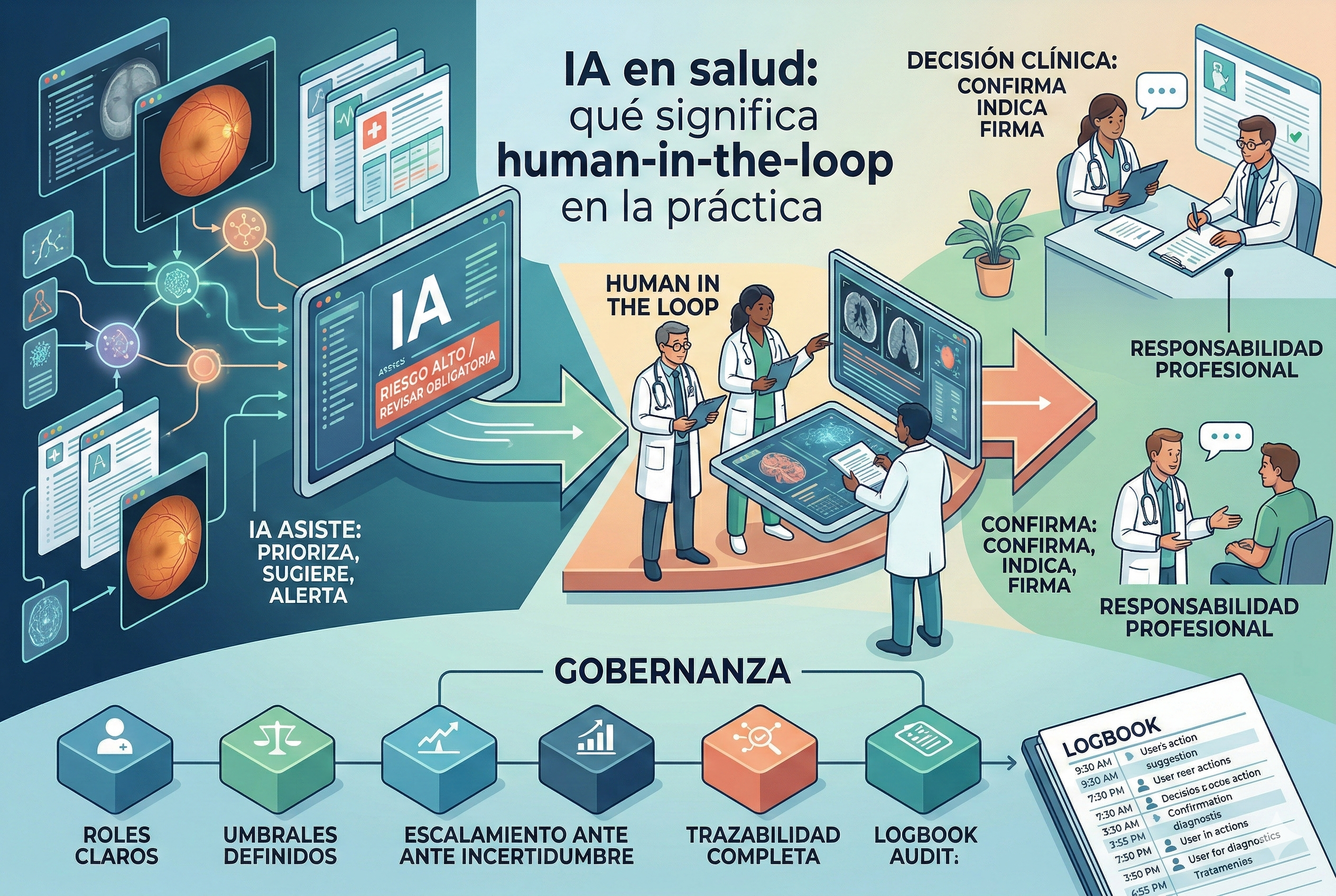 AI in healthcare: what human-in-the-loop means in practice