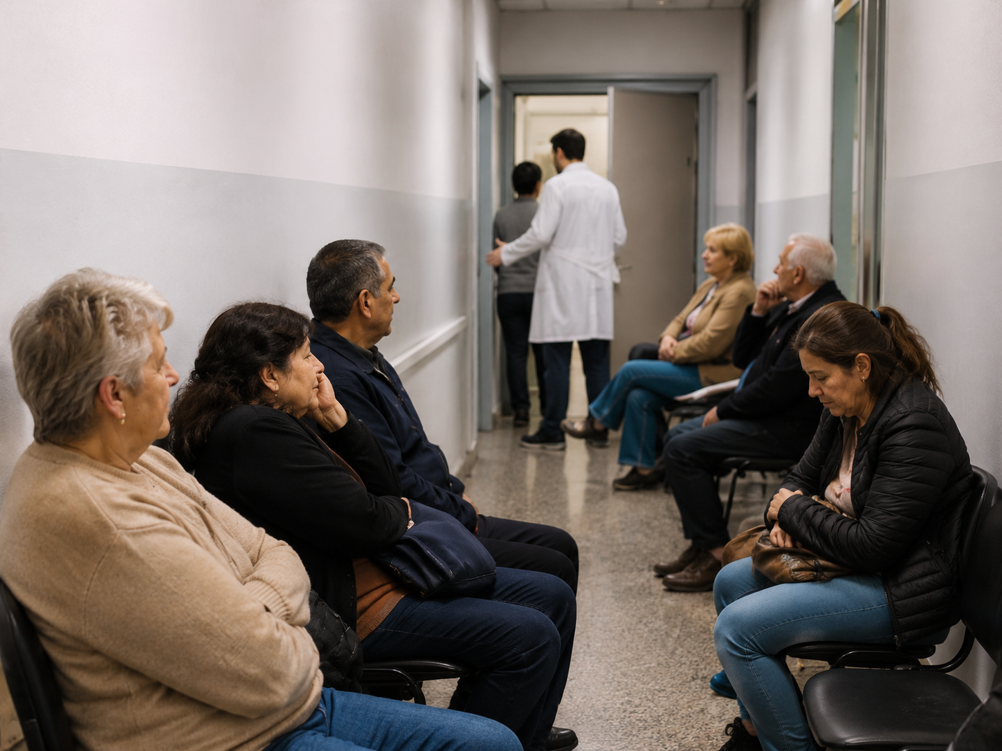 Paciente esperando un turno